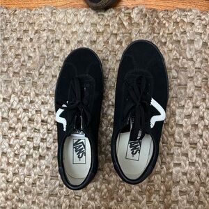 Vans Sport Low Black and White Shoe
